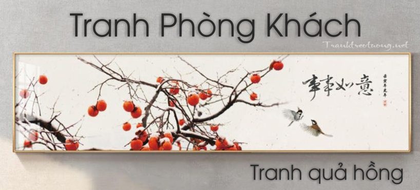 Tranh trang trí phòng Khách