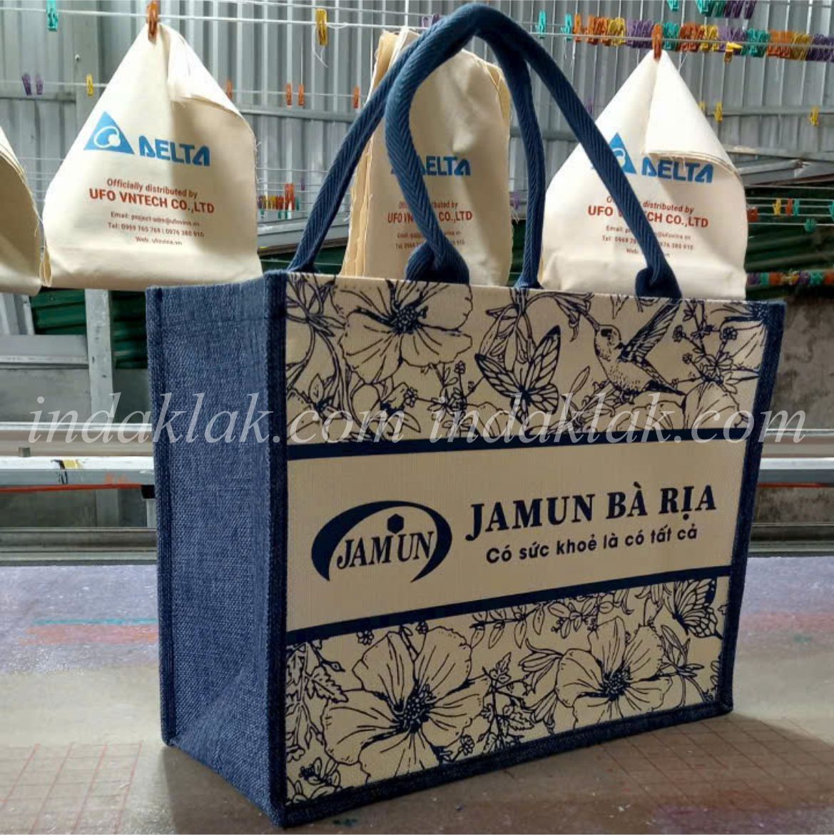 Xưởng sản in túi day delin daklak theo yêu cầu